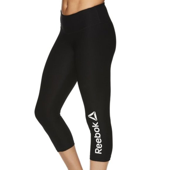 Reebok Pants - ⛔️SOLD⛔️ REEBOK Quick Branded Capri Leggings XS